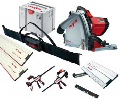 Mafell MT55CC 110v Plunge Saw + 1 x 1.6M & 1 x 800mm Guide Rail  + Connectors + 2 x  Clamps & Rail Bag & Sliding Bevel £739.95